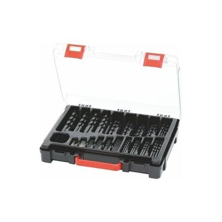 Holex HSS Jobber Drill Set in a Case, Uncoated, Sizes: 1-10C mm 115000 1-10C
